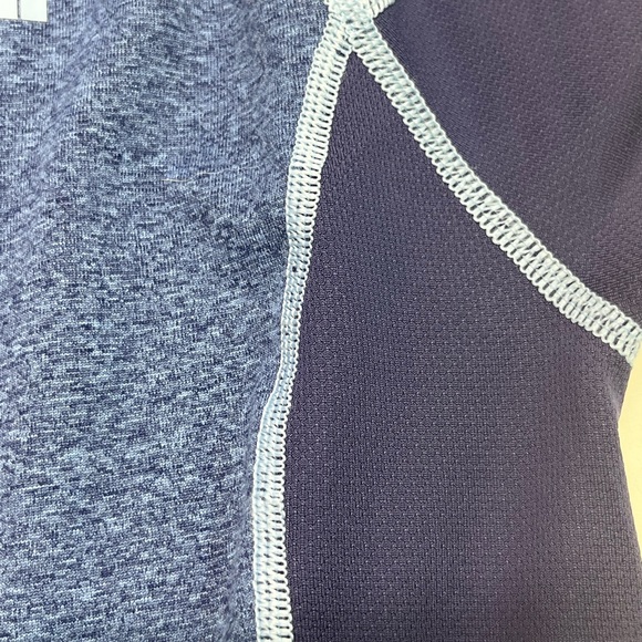 North Face Flash Dry Tee Women Sz L Blue Athletic‎ Workout Causal Activewear - Picture 4 of 8